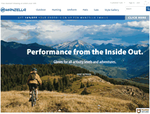 Tablet Screenshot of manzella.com